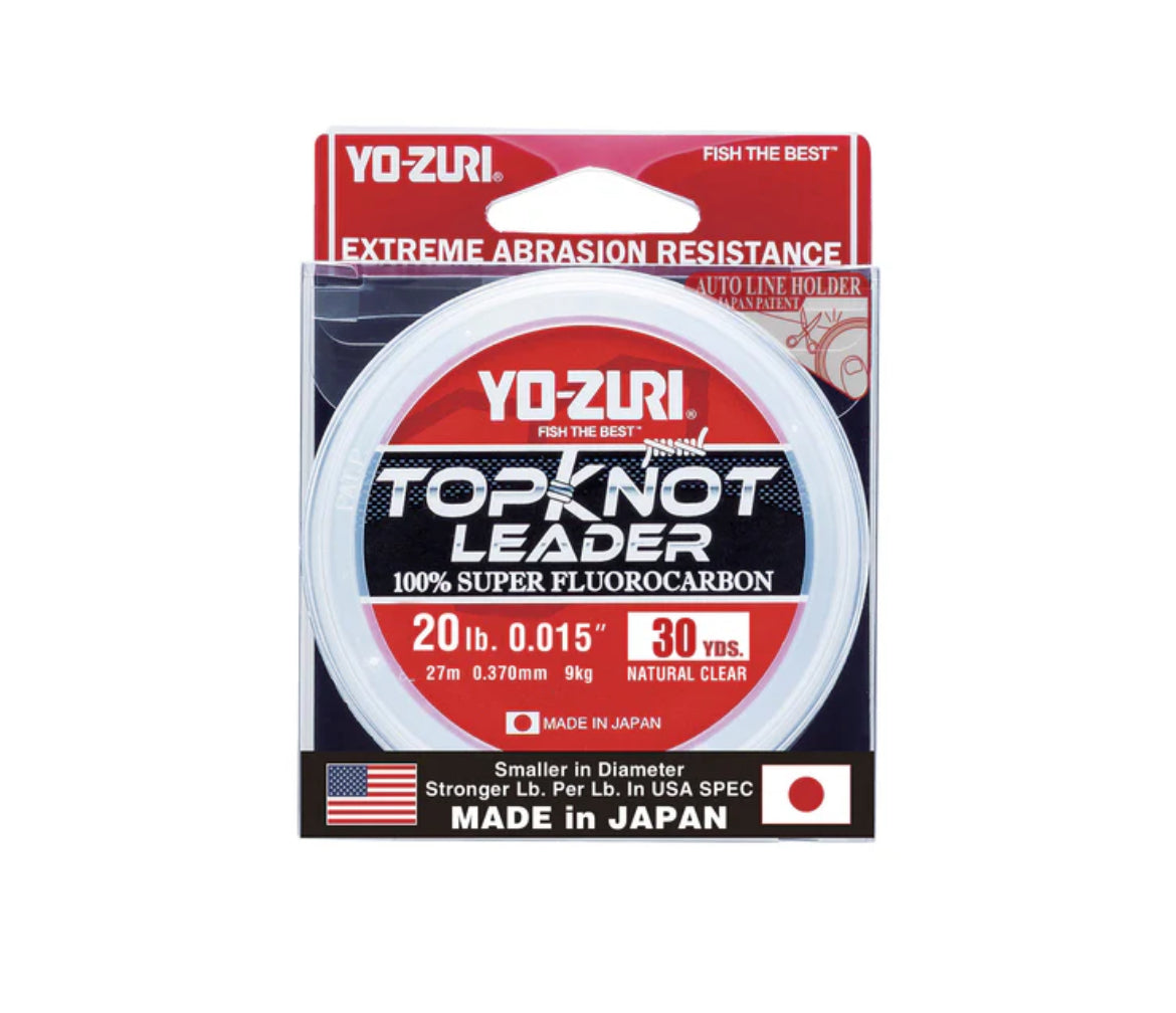 Yo-Zuri Top Knot Fluorocarbon Leader.