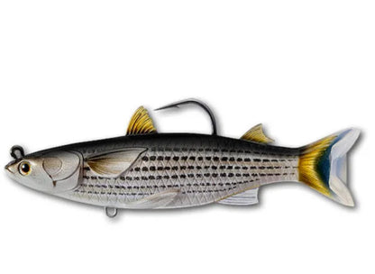 Live Target Mullet.(Silver ,Silver/Black)
