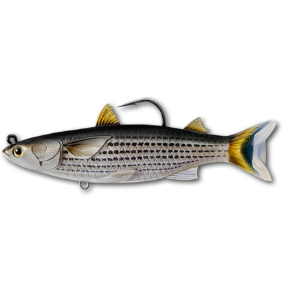 Live Target Mullet.(Silver ,Silver/Black)