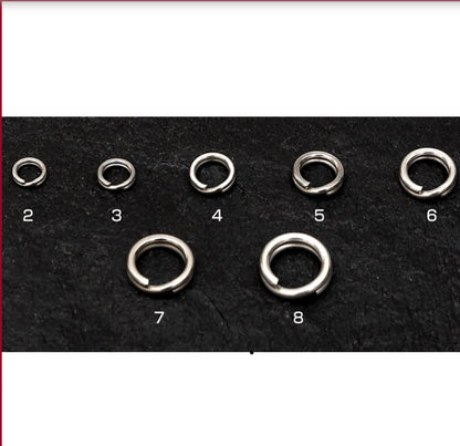 Shout Heavy Split Rings.