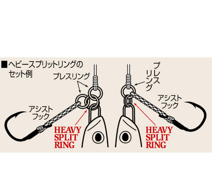 Shout Heavy Split Rings.