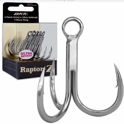 BKK  Raptor-Z Ultra Antirust Coating Ultimate Treble Hook.