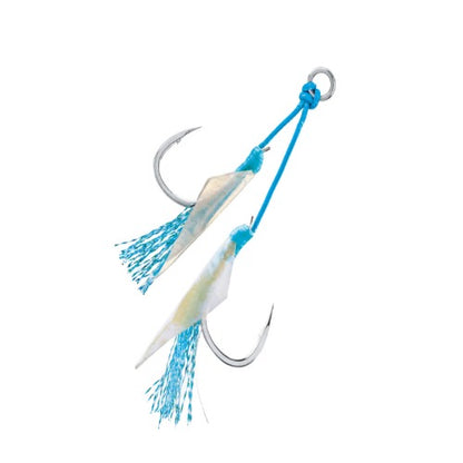 BKK Sea Ranger+ Jigging Pre-Tied Twin Assist Hooks.