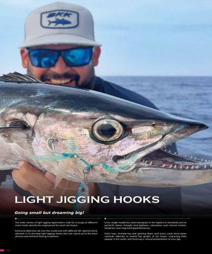 BKK Sea Ranger+ Jigging Pre-Tied Twin Assist Hooks.
