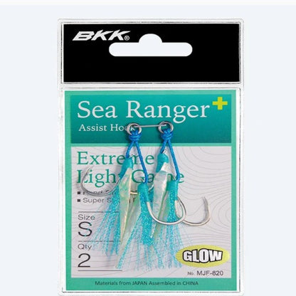 BKK Sea Ranger+ Jigging Pre-Tied Twin Assist Hooks.
