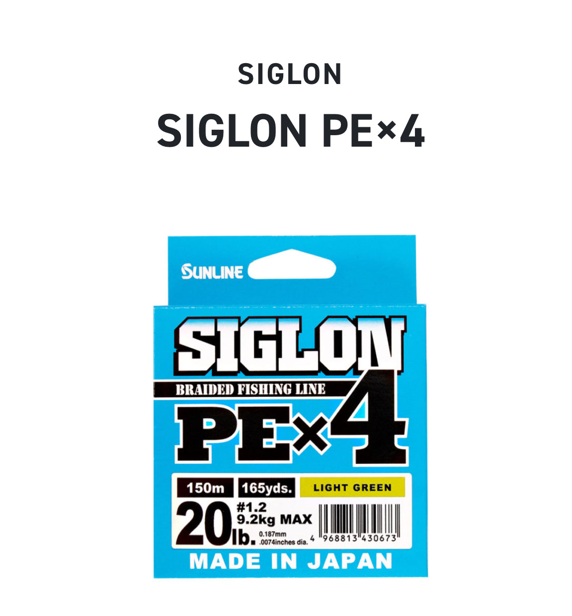 Sunline Siglon PE x4