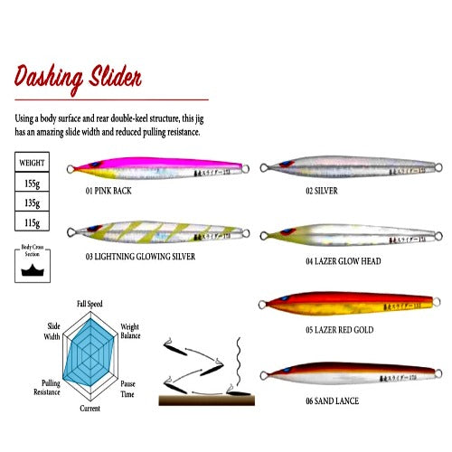 Sea Falcon Dashing Slider