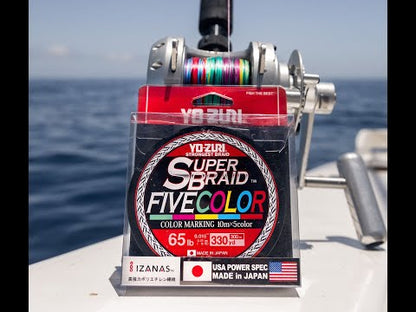 Yo-Zuri  Super Braid Five Color.